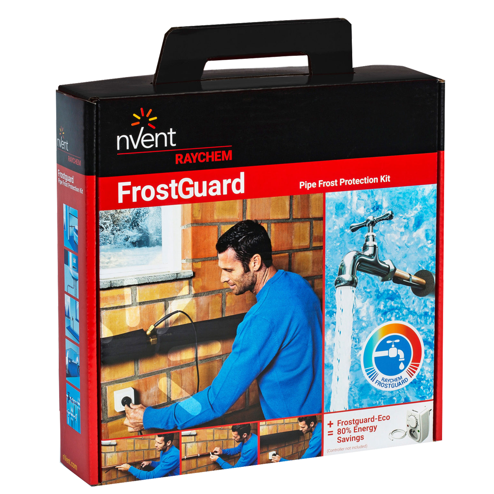 Готовая секция греющего кабеля для защиты трубопроводов FrostGuard 2м