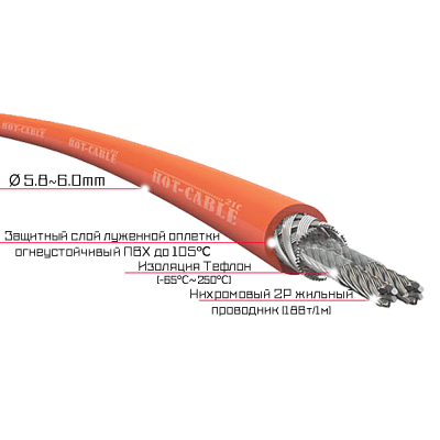 Нагревательный кабель Hot-Cable 30м