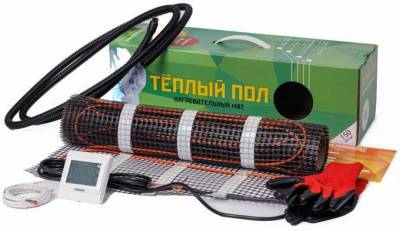 Нагревательный мат для теплого пола KSHM 1.5 м²
